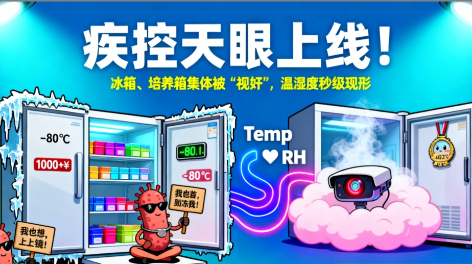 疾控实验室上线“温湿度锦衣卫”！理化室、微生物室集体被“查水表”